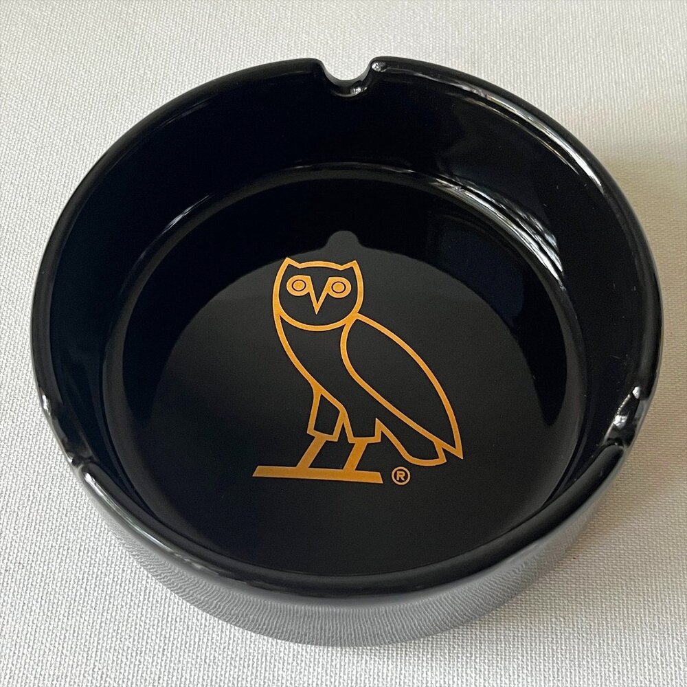 OVO October’s Very Own Ashtray Drake Owl Ashtray Black